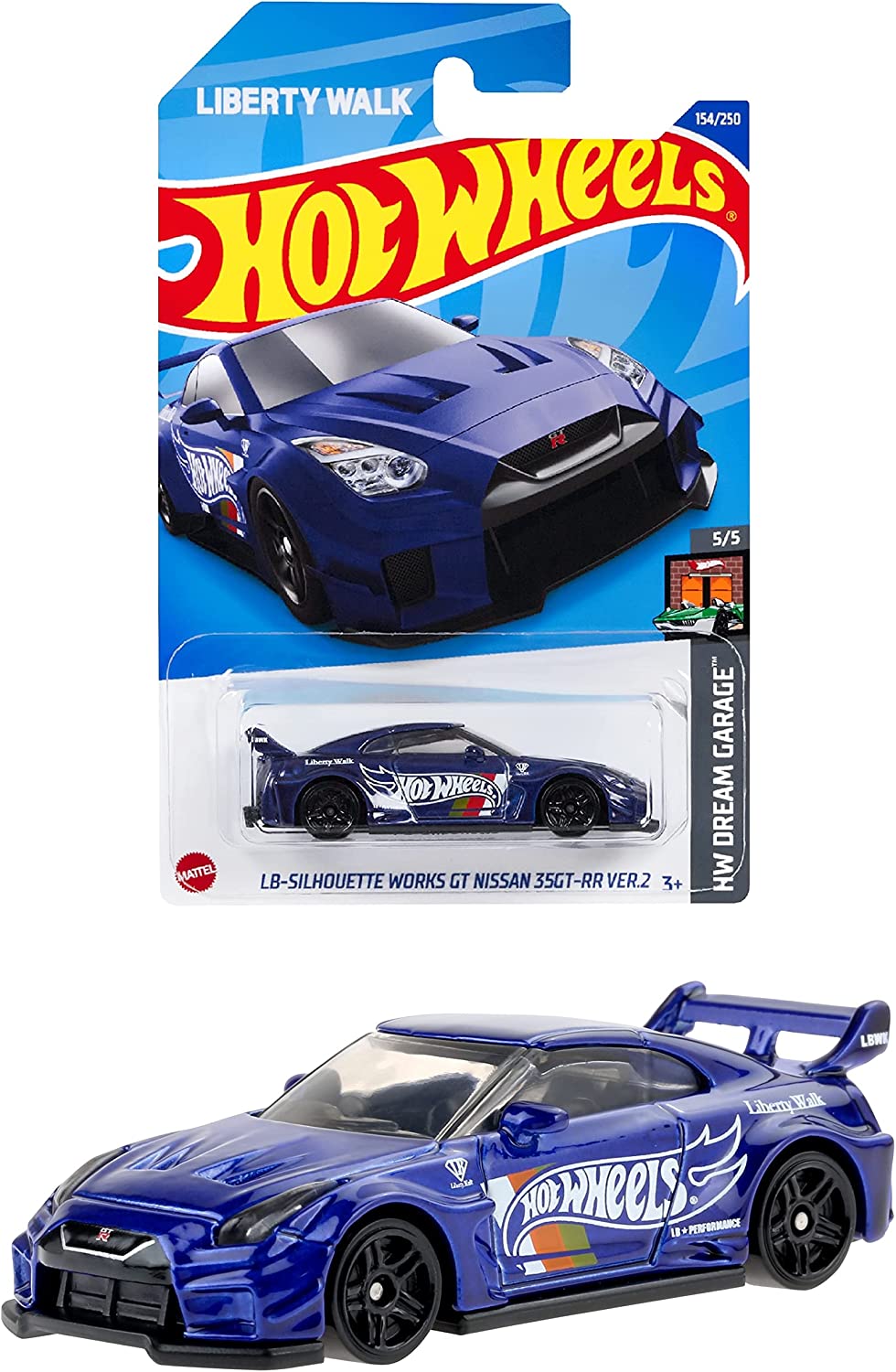 LB Silhouette Works GT Nissan 35GT-RR VER.2 – (HHF28) Dark Blue