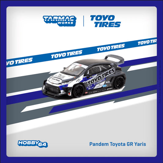 Tarmac Works 1:64 Pandem Toyota GR Yaris TOYO TIRES