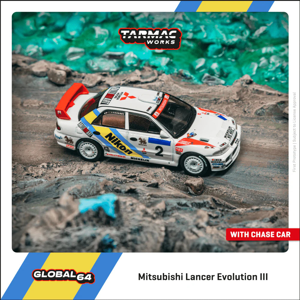 TARMAC - MITSUBISHI LANCER EVOLUTION III HONG KONG-BEIJING RALLY