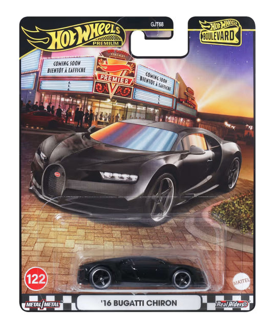 HOT WHEELS PREMIUM 16 BUGATTI CHIRON