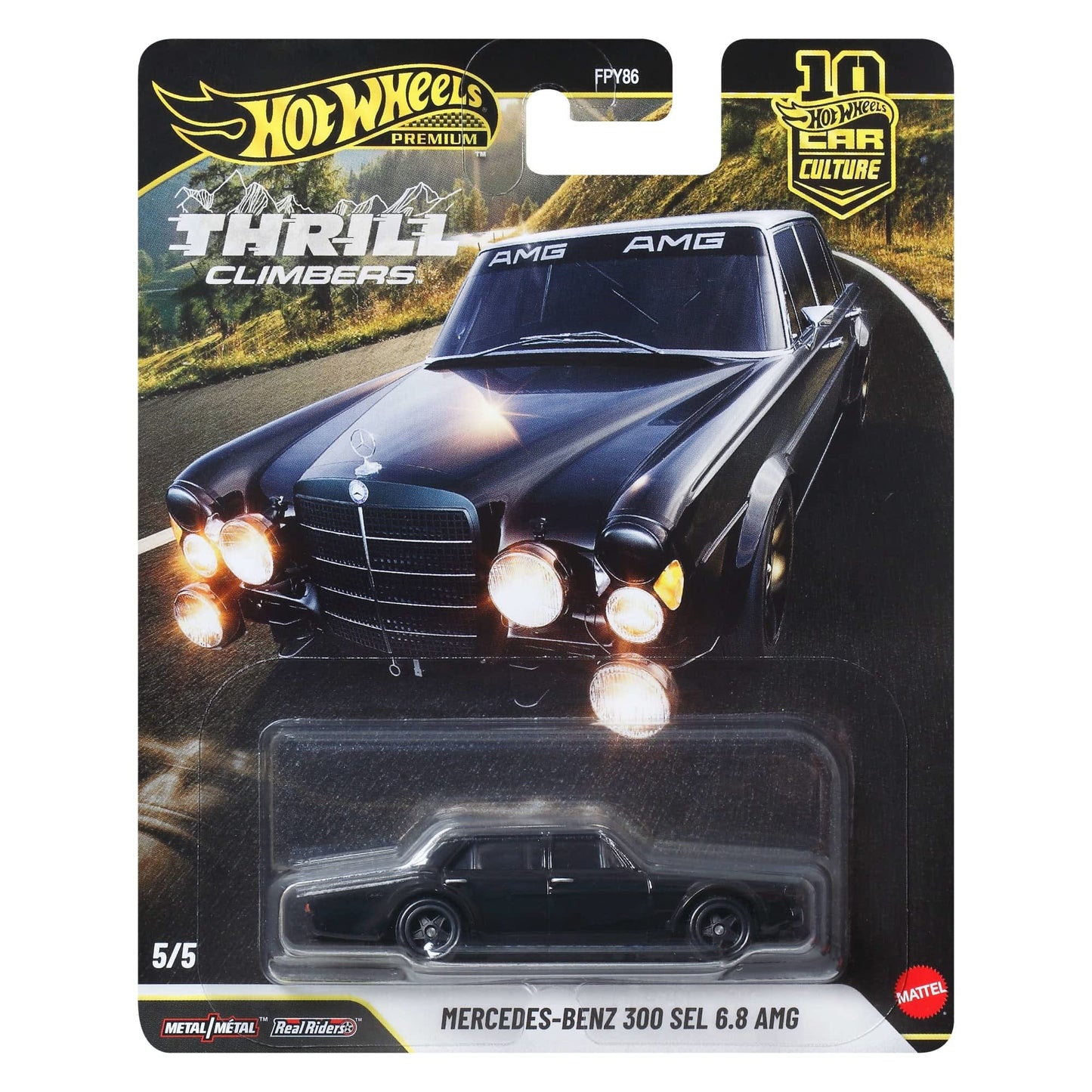 HOT WHEELS PREMIUM - MERCEDES BENZ 300 SEL
