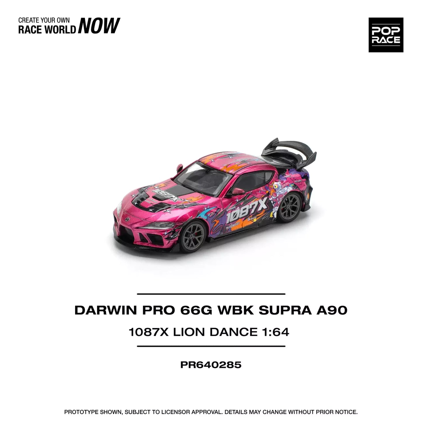 Pop Race - #PR64-285 - Darwinpro 66G WBK Supra