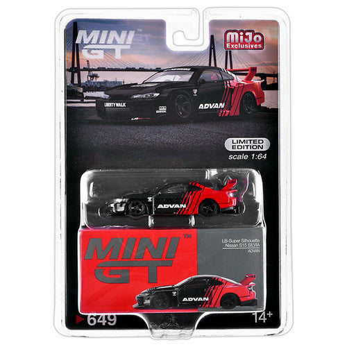 Mini GT 1:64 Nissan LB-Super Silhouette S15 SILVIA ADVAN #649