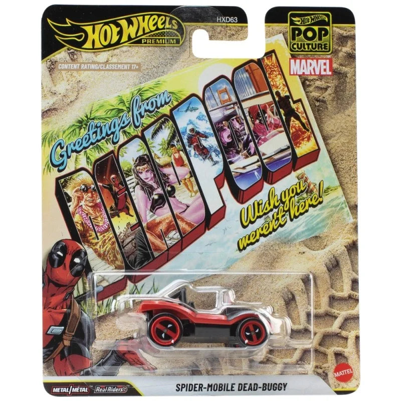 HOT WHEELS PREMIUM SPIDER MOBILE DEAD BUGGY