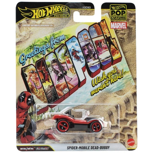 HOT WHEELS PREMIUM SPIDER MOBILE DEAD BUGGY
