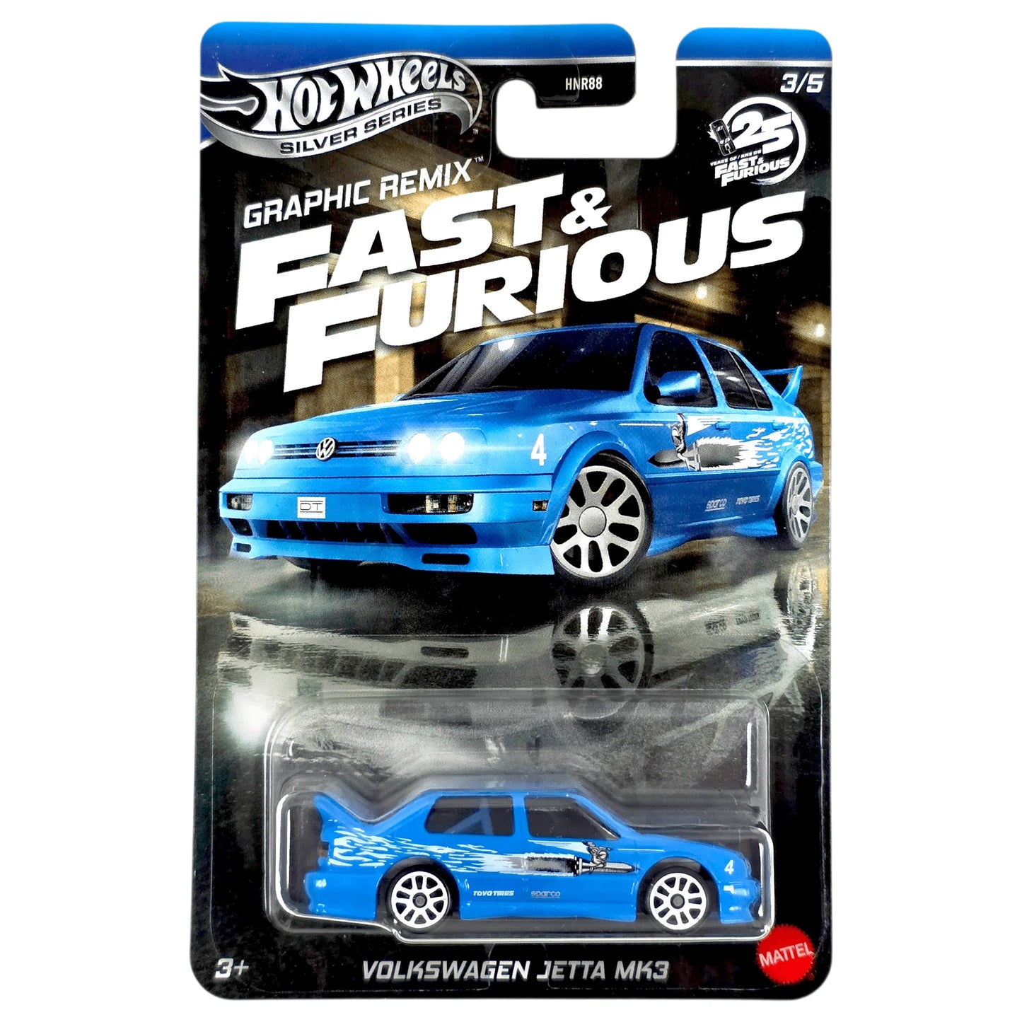 HOT WHEELS SILVER SERIES - VOLKSWAGEN JETTA MK3