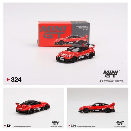 Mini GT #324 LB-Silhouette WORKS GT NISSAN 35GT-RR Ver.1 RHD