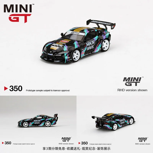 MINI GT #350 HKS TOYOTA GR SUPRA (A90)