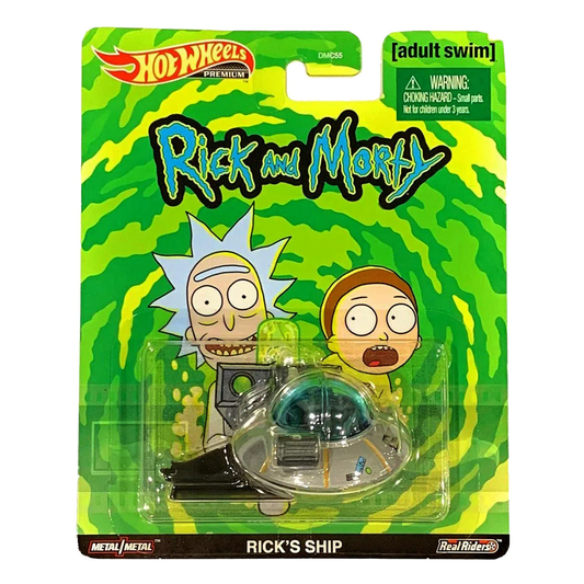 Hot Wheels Premium Rick and Morty - Nave de Rick