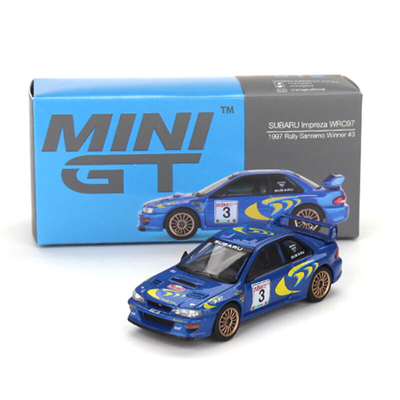 Mini GT #512 Subaru Impreza WRC97 1997 Rally