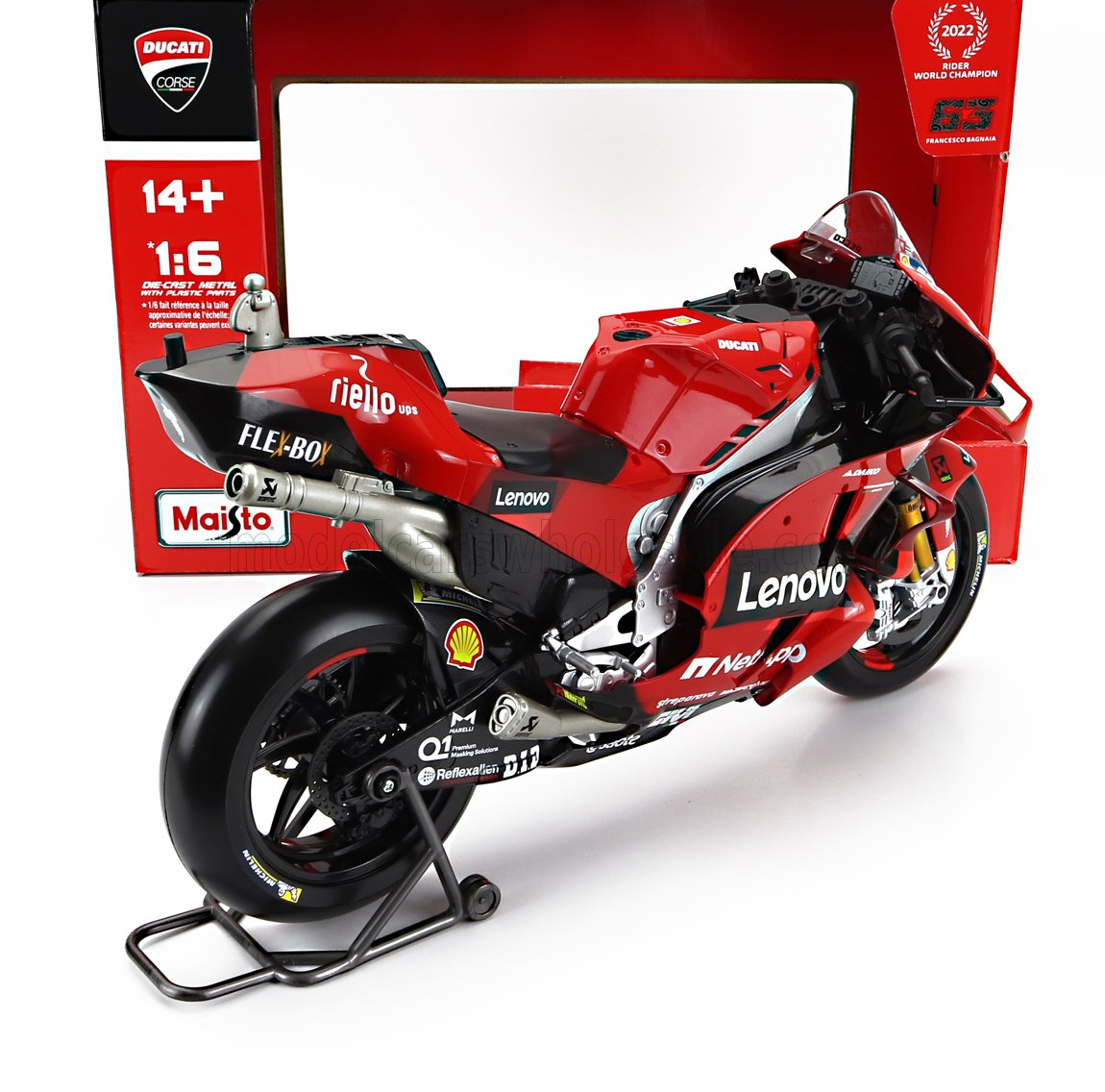 Ducati Desmosedici Lenovo Team GP22 1:18