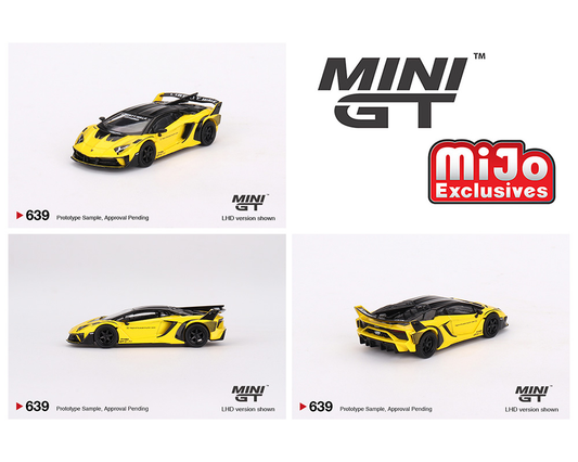 Mini GT #639 Lamborghini LB-Silhouette WORKS Aventador GT EVO