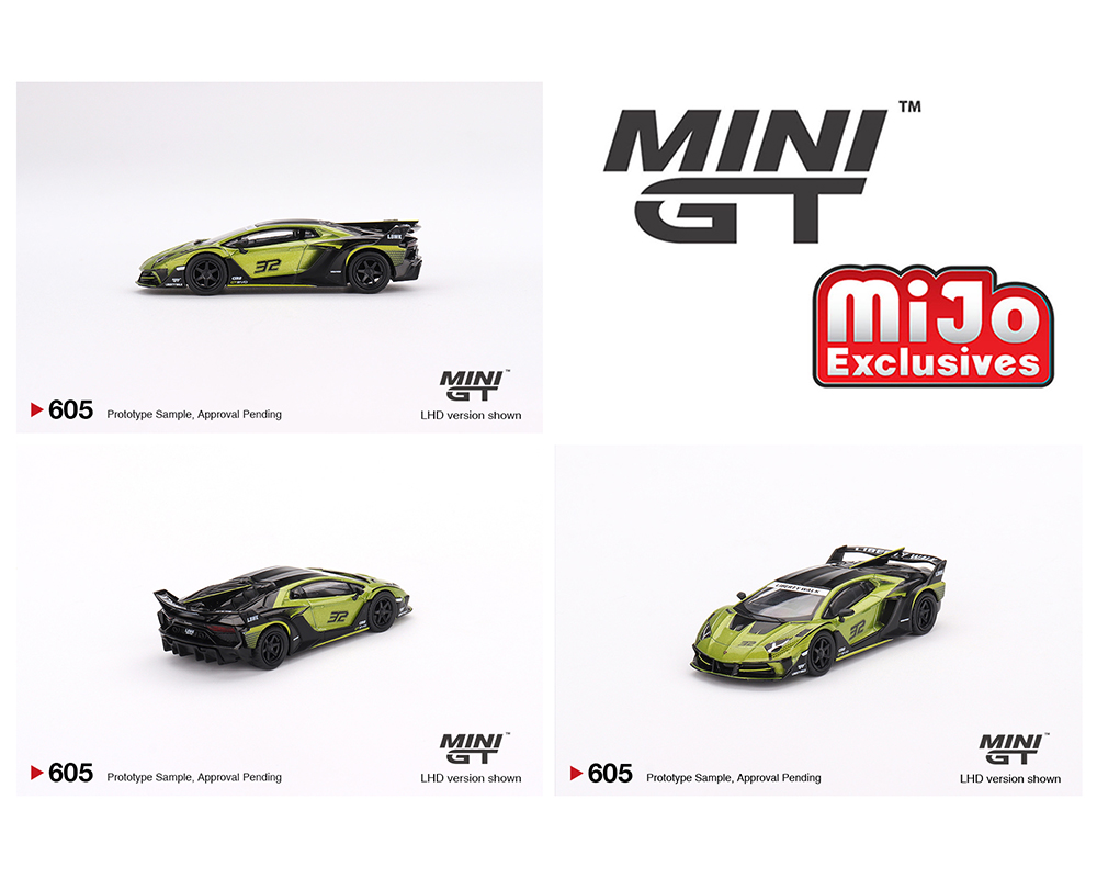 Mini GT #605 Lamborghini LB-Silhouette WORKS Aventador GT EVO