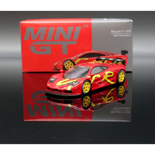 MiniGT #684 1/64 McLaren F1 GTR 1996 Presentation (LHD)