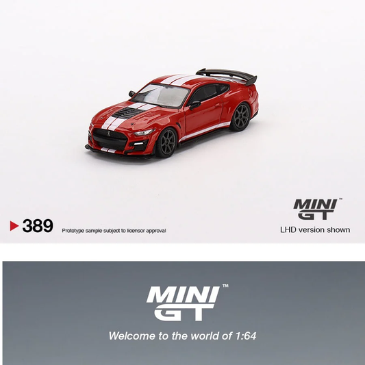 Mini GT No.389 Shelby GT500 SE Widebody Ford Race Red