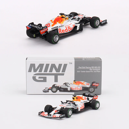 Mini GT #680 Red Bull RB16B #33 Max Verstappen 2021 Turkish Grand Pr