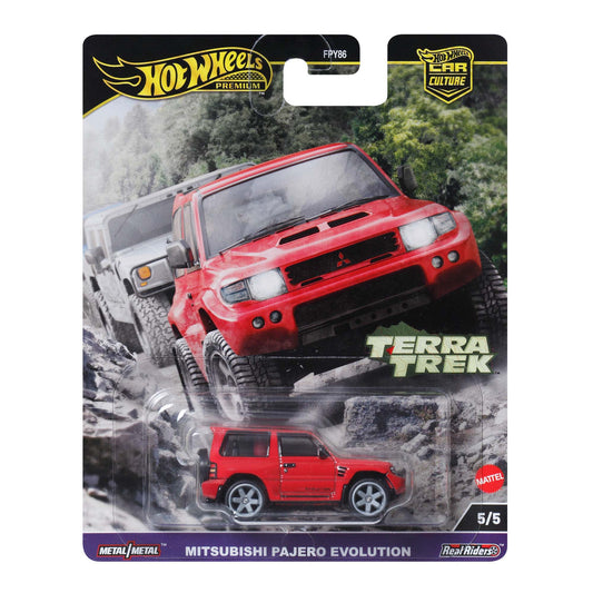 HOT WHEELS PREMIUM - MITSUBISHI PAJERO EVOLUTION