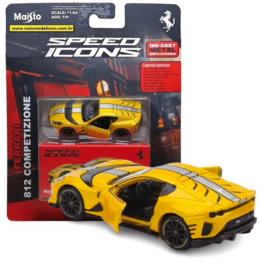 Ferrari 812 Competizione Amarela