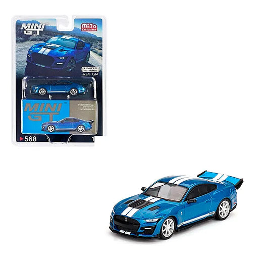 MINI GT 568 - SHELBY GT500 DRAGON SNAKE / FORD PERFOMANCE BLUE