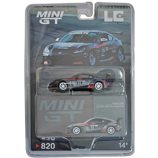 Mini GT 820 Toyota GR86 Larry Chen's HKS