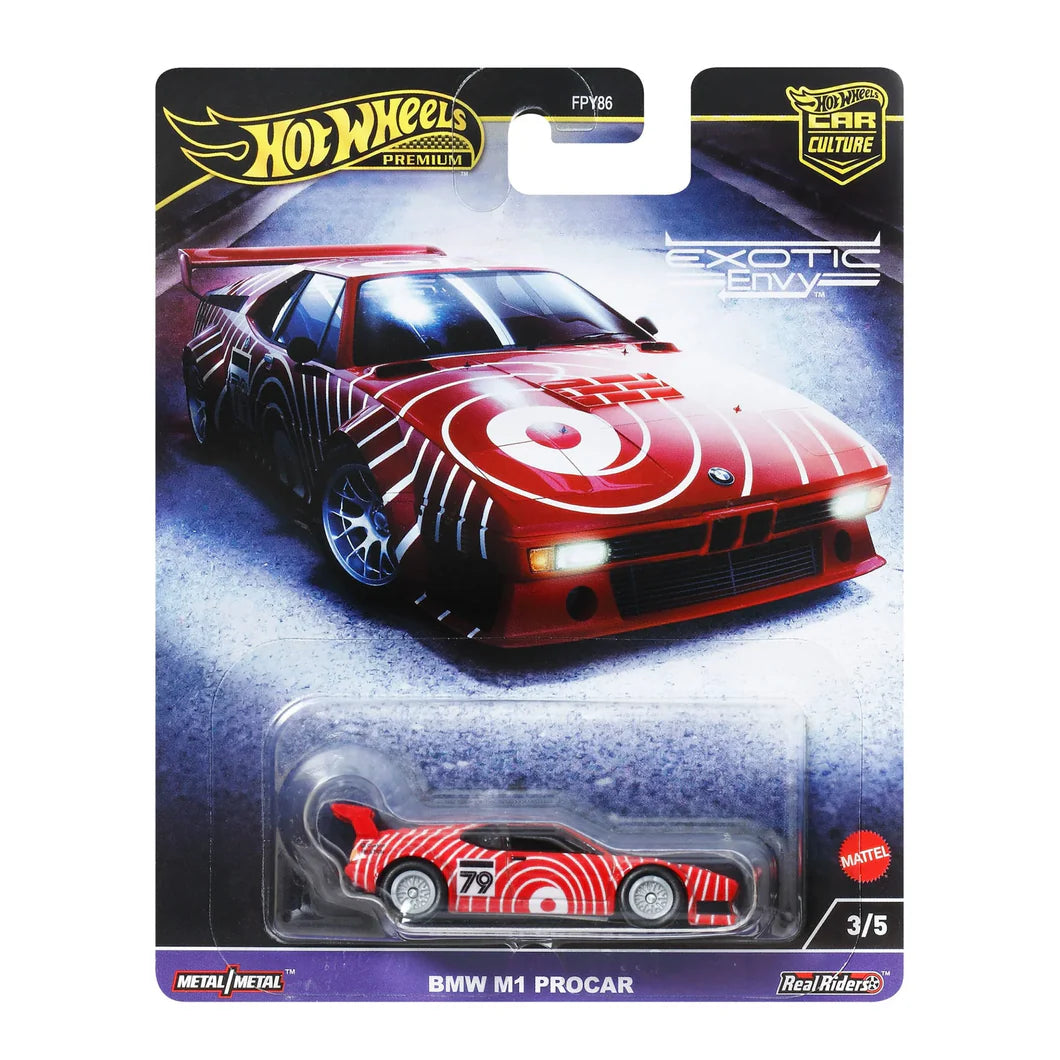 HOT WHEELS PREMIUM - BMW M1 PROCAR