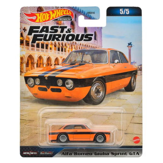 HOT WHEELS PREMIUM - ALFA ROMEO GIULIA SPRINT GTA