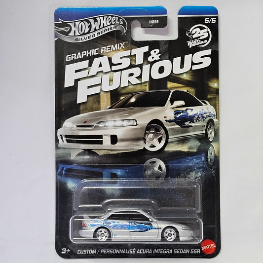 HOT WHEELS SILVER SERIES - CUSTOM ACURA INTEGRA