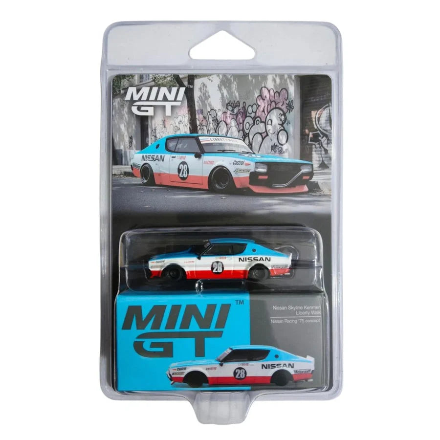 Mini GT Blister #1212: Nissan Skyline Kenmeri Liberty Walk