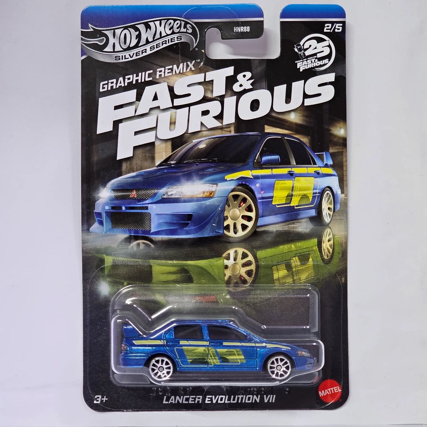HOT WHEELS SILVER SERIES - LANCER EVOLUTION VII