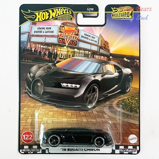 HOT WHEELS PREMIUM - 16 BUGATTI CHIRON