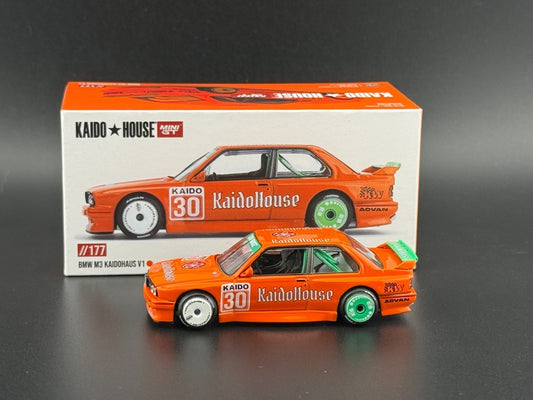 Kaido House x Mini GT BMW M3 KAIDOHAUS V1 Orange #177