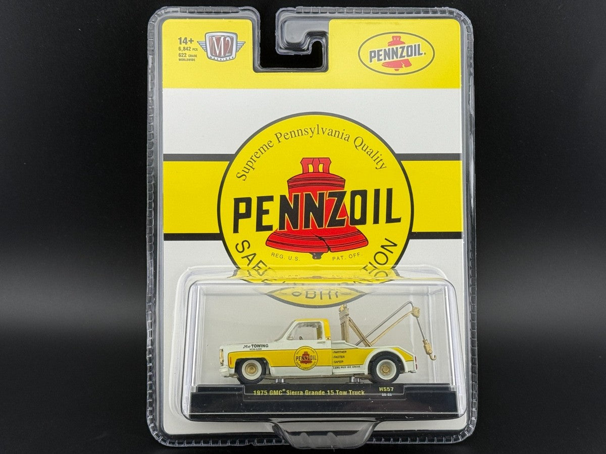M2 1975 GMC Sierra Grande 15 Tow Truck Penzoil 31500-HS57