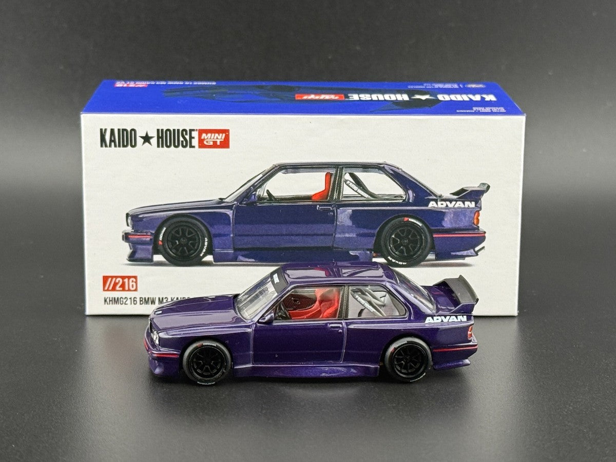 Kaido House x Mini GT BMW M3 Kaido GT Purple #216 1/64