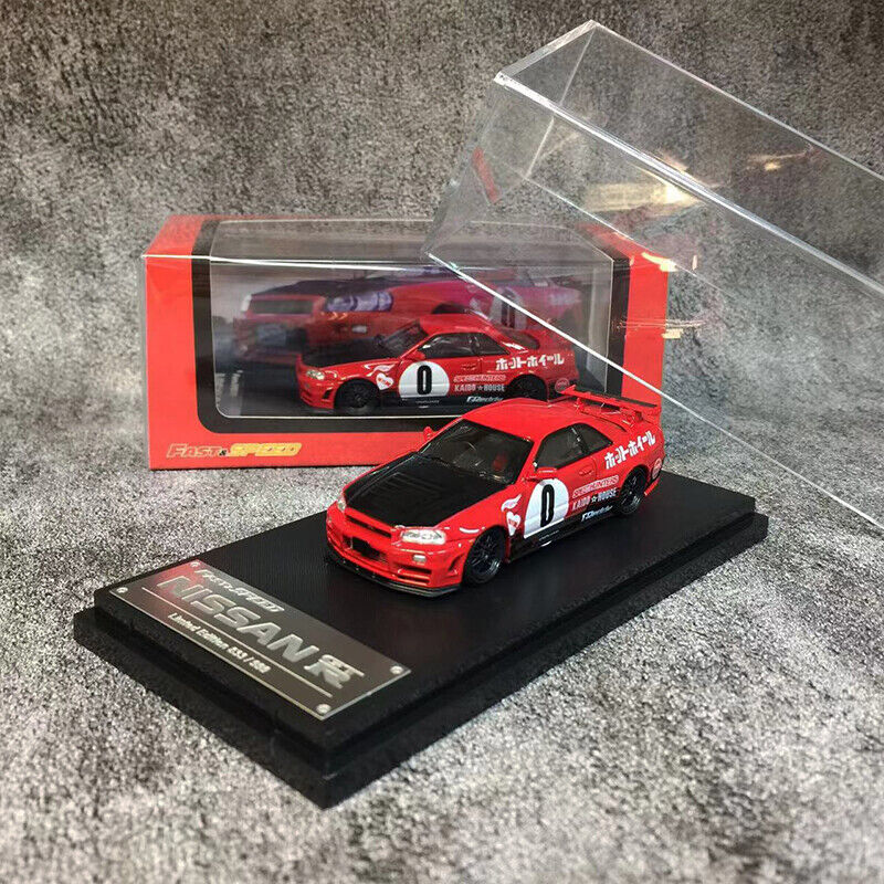 Fast and Speed - Nissan Skyline GT-R R34 Red Zero – Import Geek