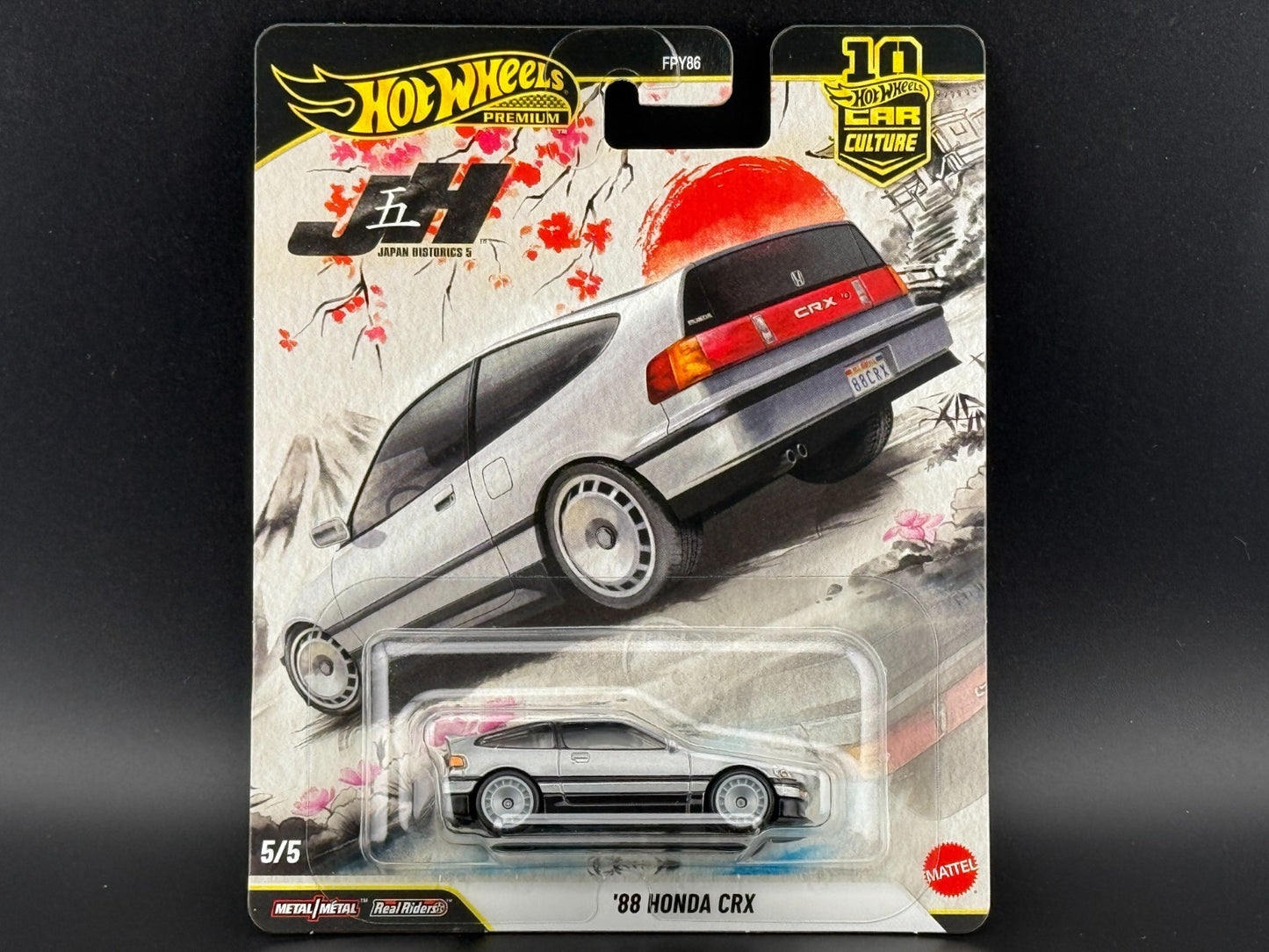 HOT WHEELS PREMIUM 88 HONDA CRX
