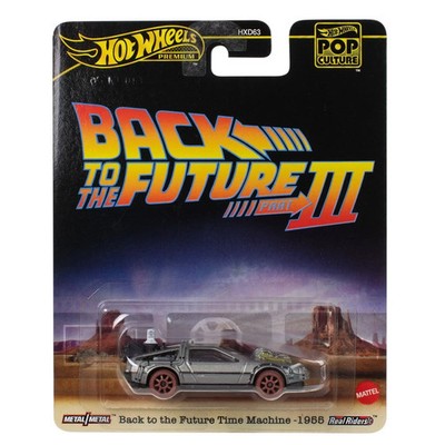 HOT WHEELS PREMIUM BACK TO THE FUTURE III