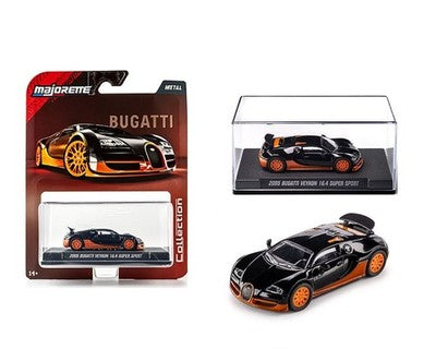 Majorette 1:64 Collector Series Wave 3 2025 – 2005 Bugatti Veyron