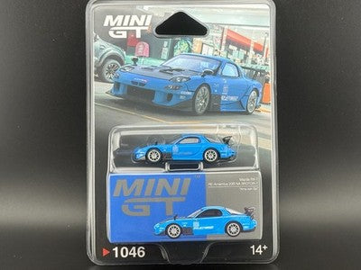 Mini GT Mazda RX-7 RE-Amemiya 20B NA 3ROTOR-7 “Ama-san Go” #1046 1/64